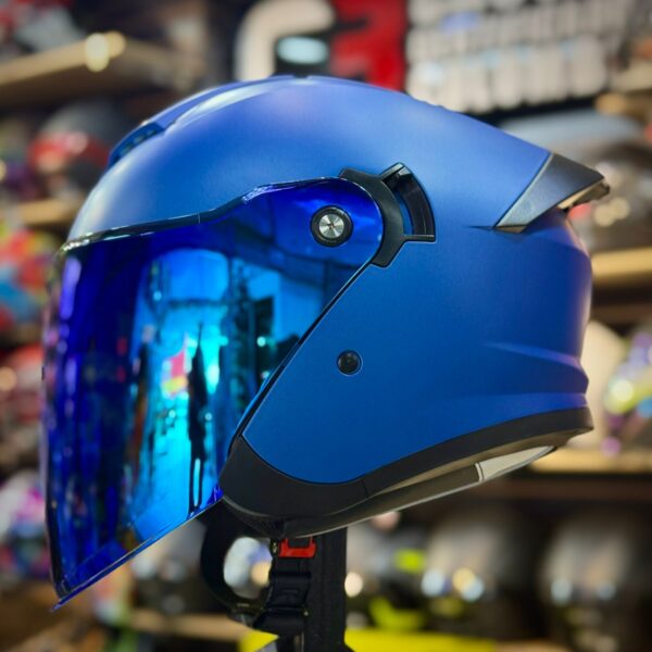 CASCO CERTIFICADO URBAN BIKER 92 - AZUL MATE - Imagen 2