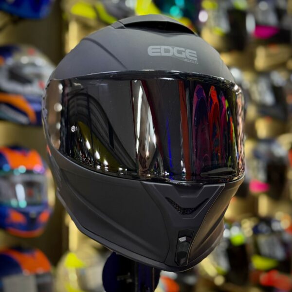 CASCO CERTIFICADO EDGE SHANGAI - NEGRO MATE - Imagen 5