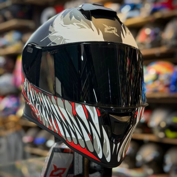 CASCO CERTIFICADO SPARTAN EDICIÓN MARVEL – NEGRO MATE - Imagen 6