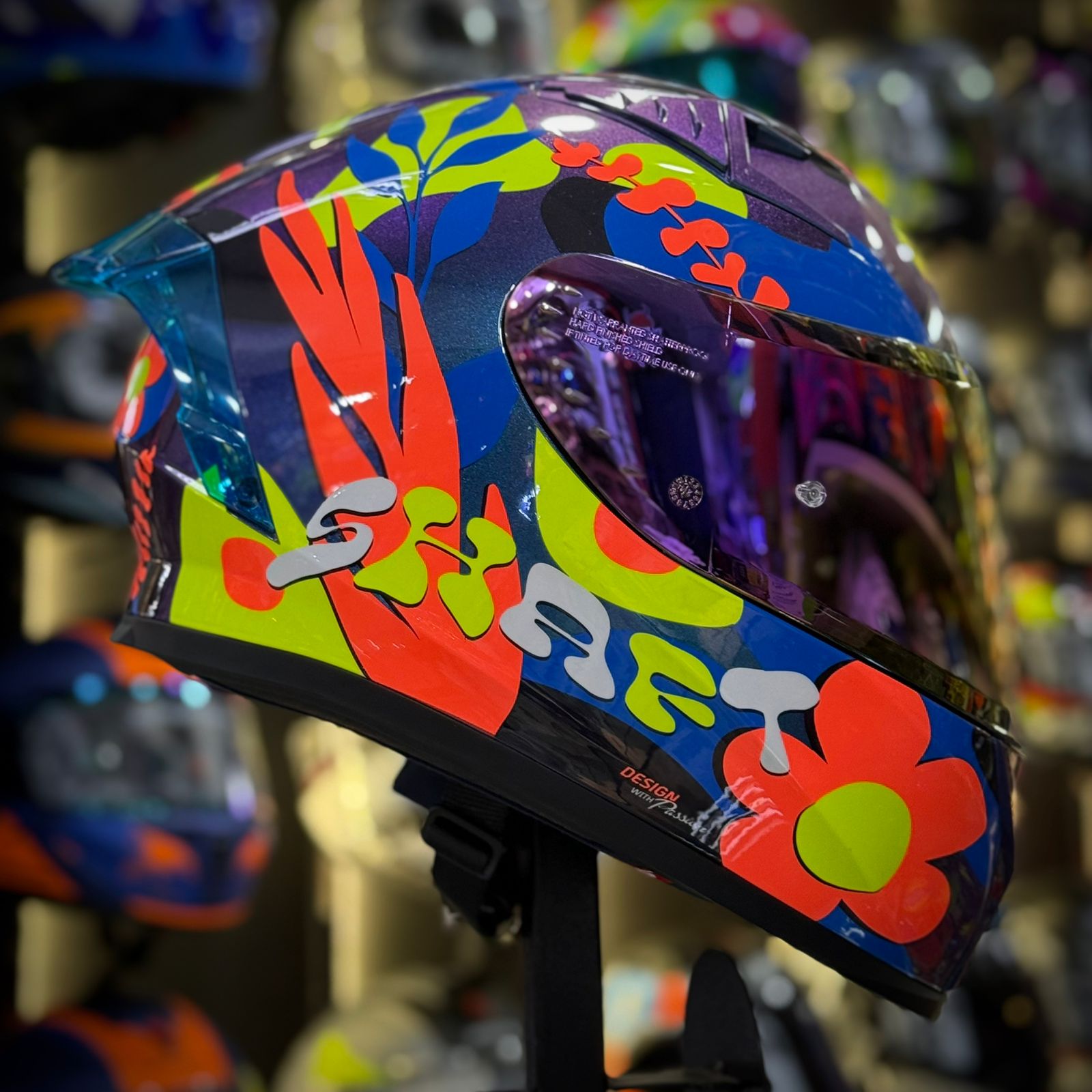 CASCO CERTIFICADO SHAFT 526 – EDICIÓN NATURA VIBES CAMALEON - Imagen 4