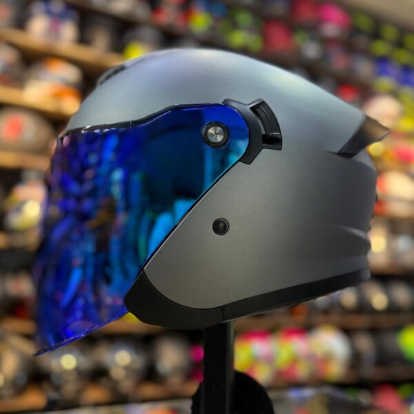 CASCO CERTIFICADO URBAN BIKER 92 – GRIS MATE