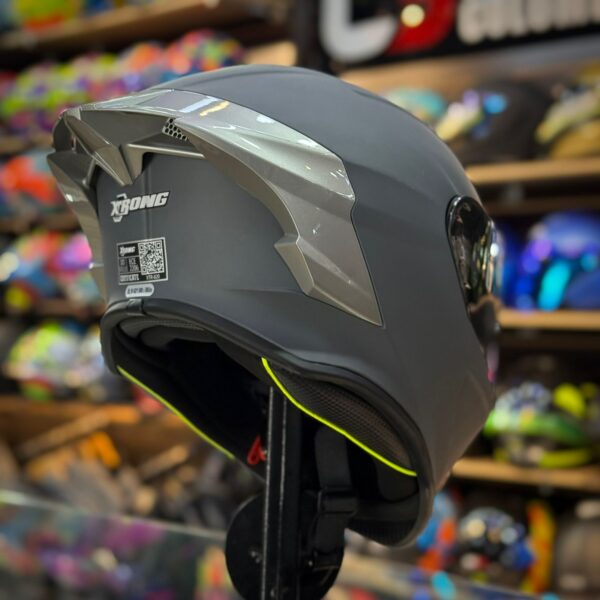 CASCO CERTIFICADO XTRONG – EDICIÓN VISION DARK GREY - Imagen 3