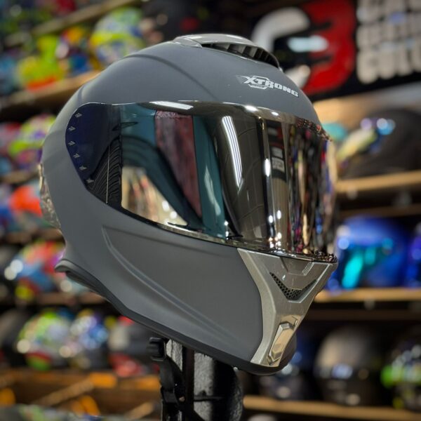 CASCO CERTIFICADO XTRONG – EDICIÓN VISION DARK GREY - Imagen 5