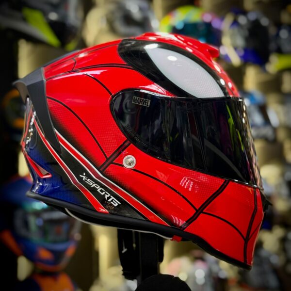 CASCO CERTIFICADO XSPORTS MARVEL -SPIDERMAN🕸️🕷️ - Imagen 4