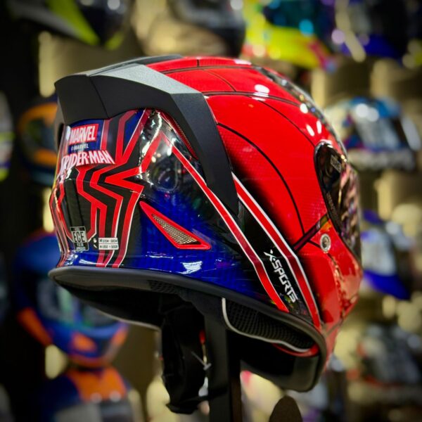 CASCO CERTIFICADO XSPORTS MARVEL -SPIDERMAN🕸️🕷️ - Imagen 3
