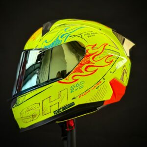 CASCO CERTIFICADO SHAFT 560 – EDICIÓN SKETCH NEÓN