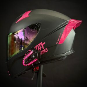 COMBO CASCO SHAFT 504+ INTERCOMUNICADOR KRM M2