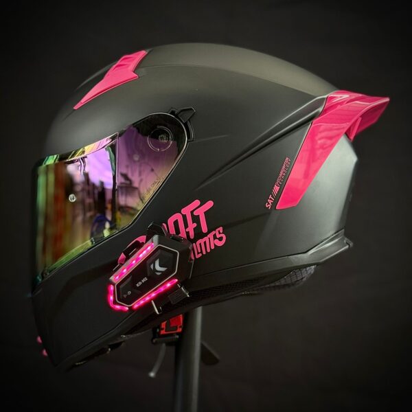 COMBO CASCO SHAFT 504+ INTERCOMUNICADOR KRM M2