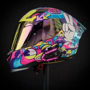 COMBO CASCO SHAFT 562+ INTERCOMUNICADOR KRM M2