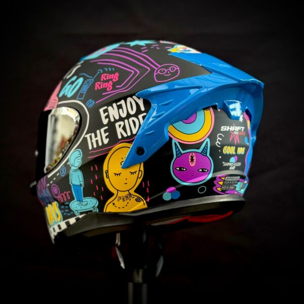 CASCO CERTIFICADO SHAFT PROSERIES 610 – EDICIÓN COOL DAYS (BLACK) - Imagen 2