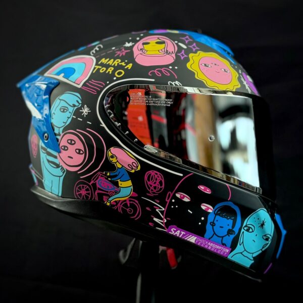 CASCO CERTIFICADO SHAFT PROSERIES 610 – EDICIÓN COOL DAYS (BLACK) - Imagen 4