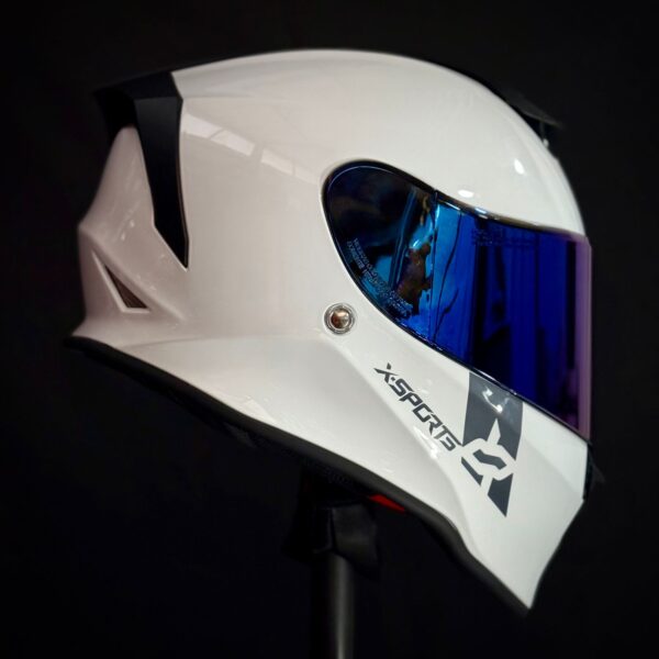 CASCO CERTIFICADO XSPORT V151 - EDICIÓN WHITE SHINE - Imagen 4