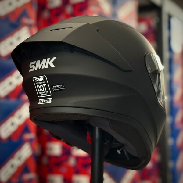COMBO CASCO SMK STELLAR + INTERCOMUNICADOR Q58 - Imagen 3