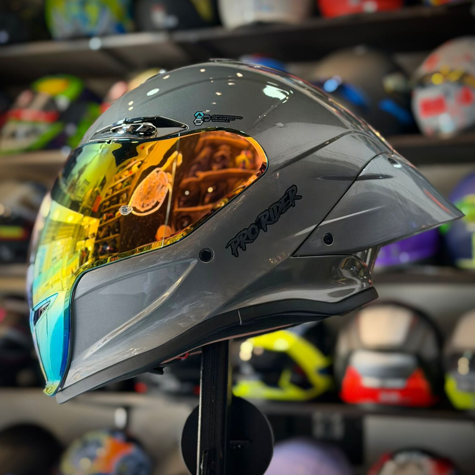CASCO CERTIFICADO PRO RIDER PR T11 – EDICIÓN SHEEN GREY – Cascos ...