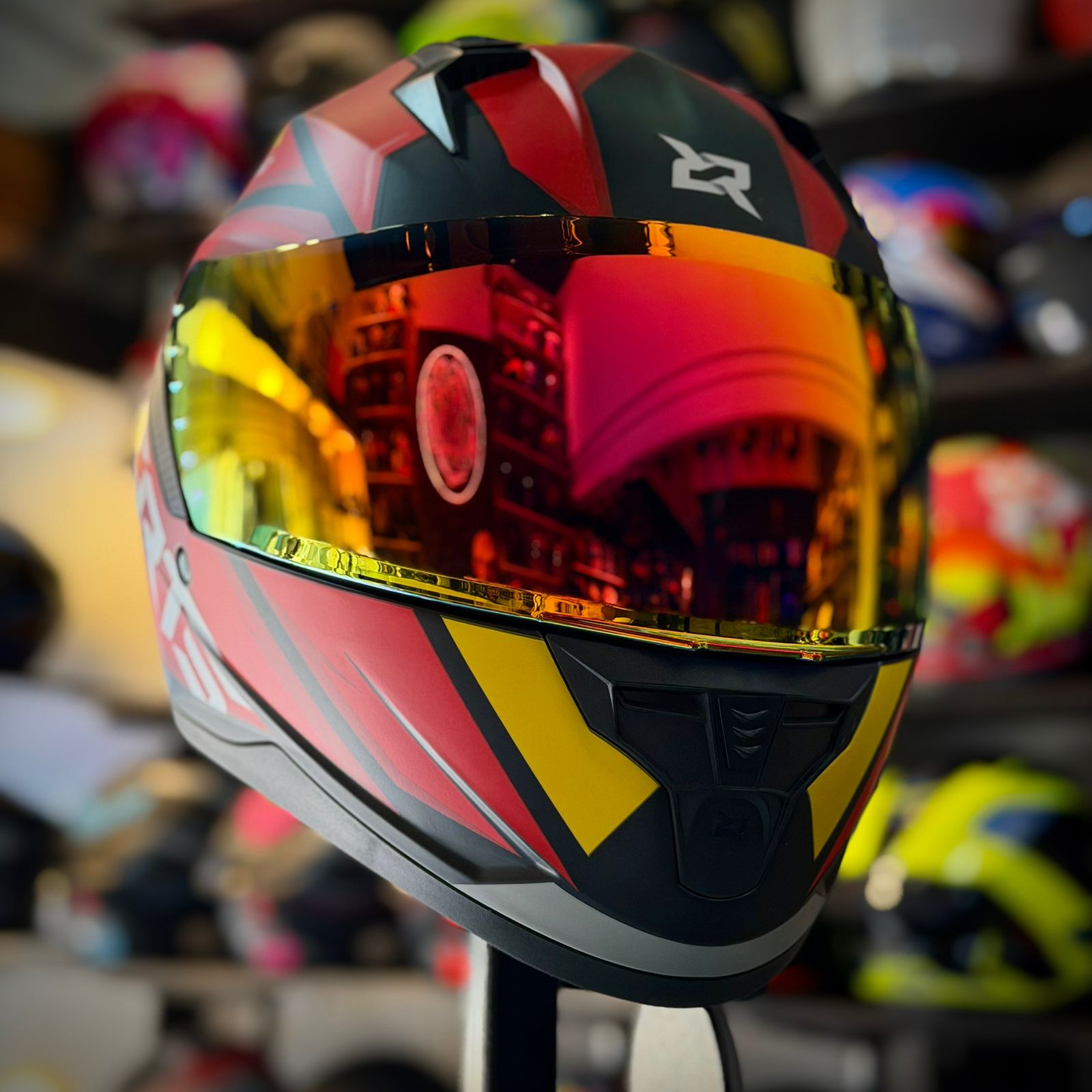 CASCO CERTIFICADO XSPORTS M67-EDICIÓN RED VORTIX - Imagen 4