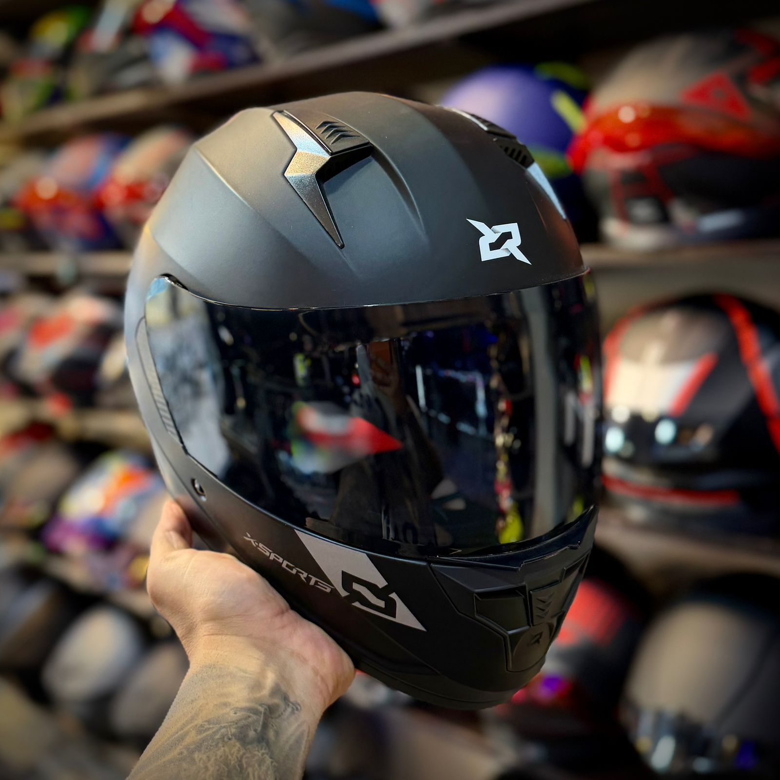 CASCO CERTIFICADO XSPORTS M67-EDICIÓN BLACK - Imagen 2