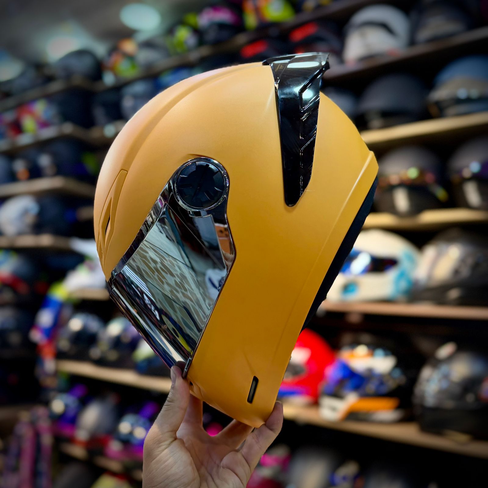 CASCO CERTIFICADO ICH 501SP - EDICIÓN ORANGE