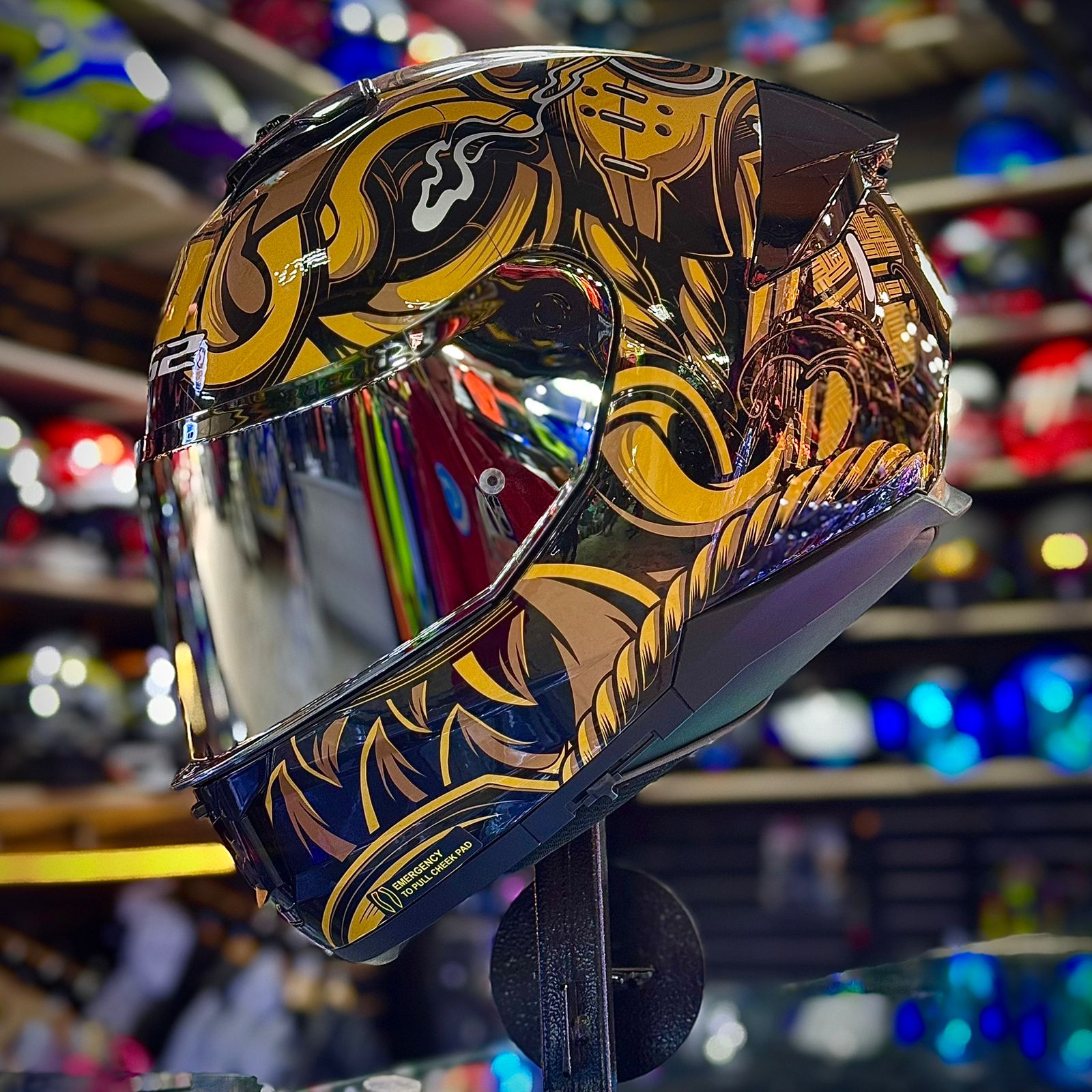 CASCO CERTIFICADO LS2 STREAM II – EDICIÓN SAMURAI