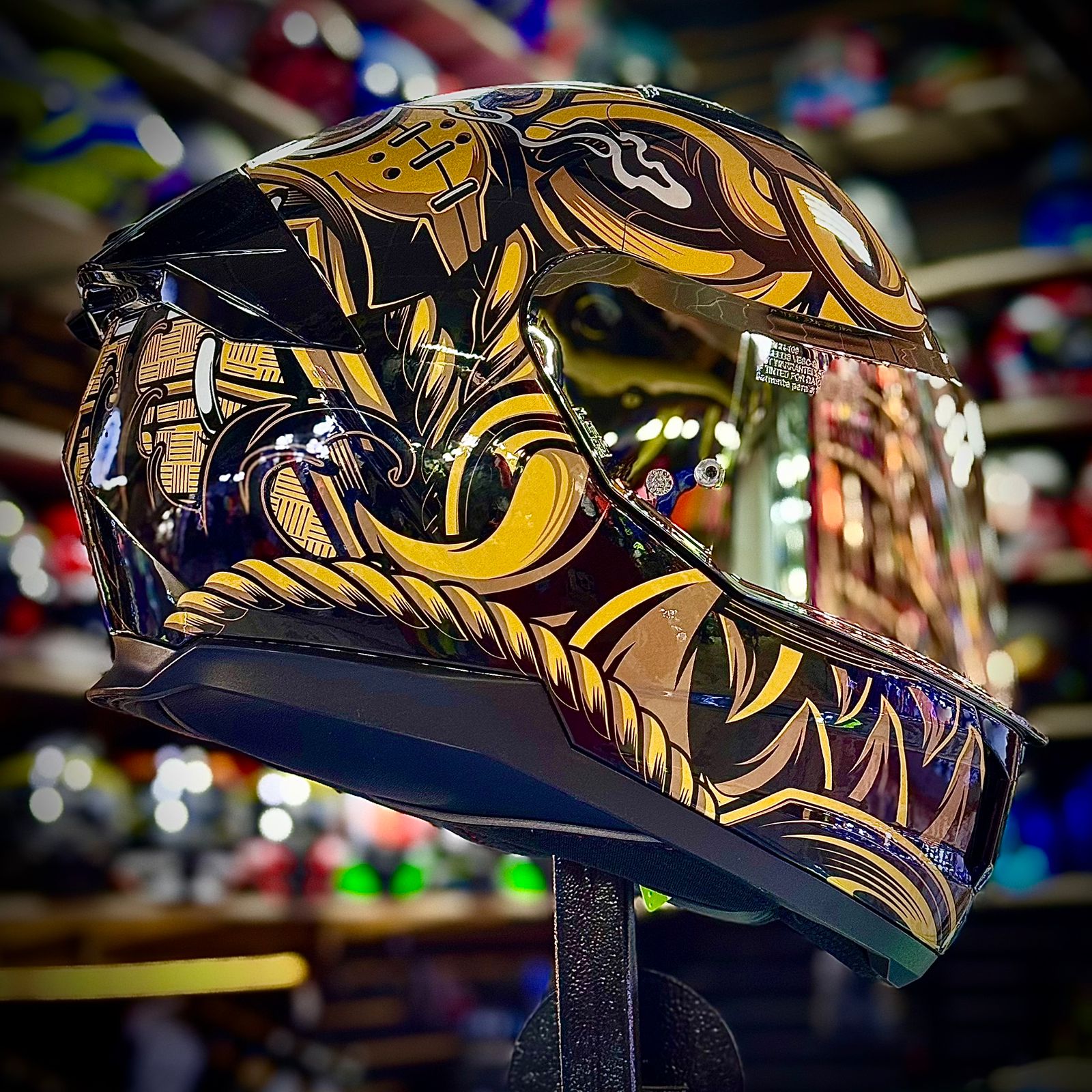 CASCO CERTIFICADO LS2 STREAM II – EDICIÓN SAMURAI - Imagen 4