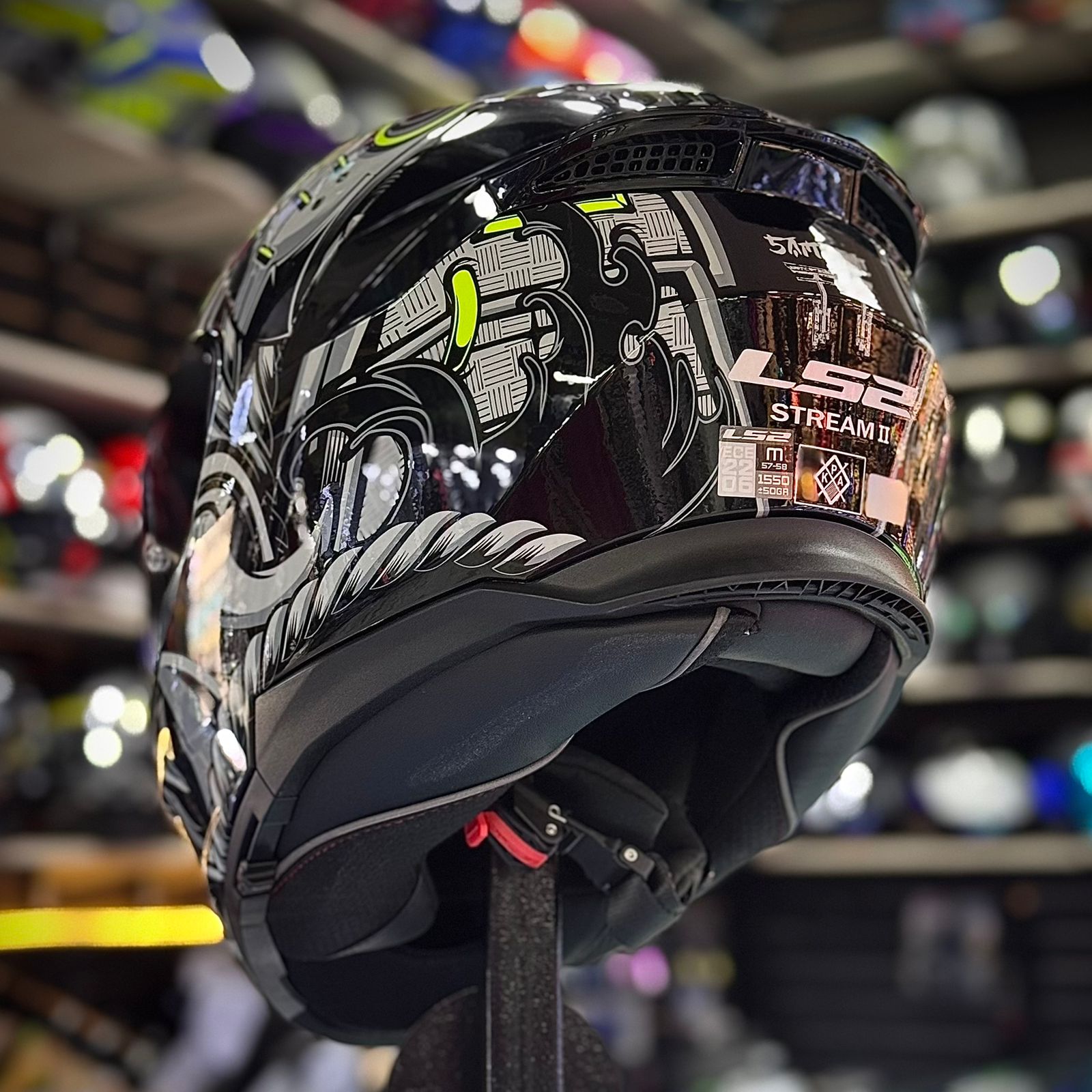 CASCO CERTIFICADO LS2 STREAM II – EDICIÓN SAMURAI - Imagen 2