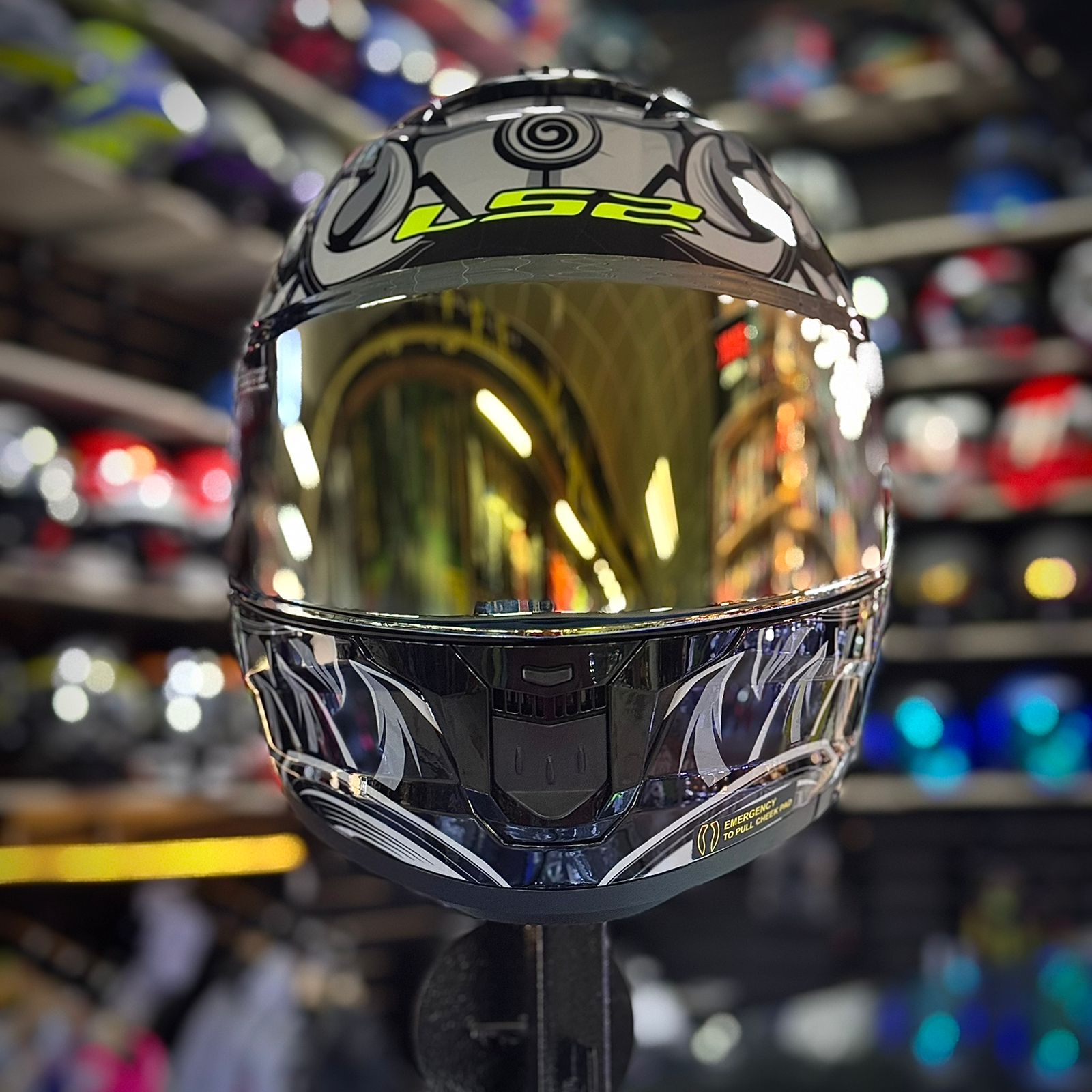 CASCO CERTIFICADO LS2 STREAM II – EDICIÓN SAMURAI - Imagen 5