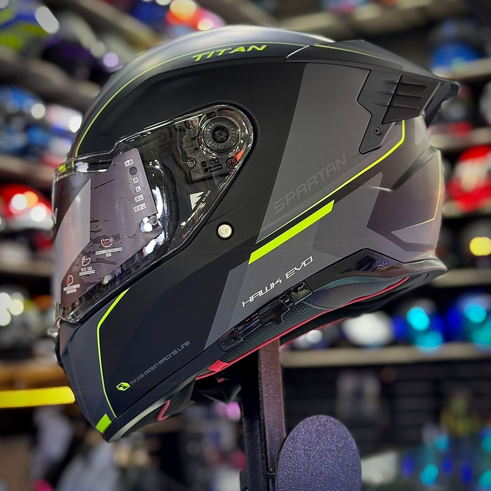 CASCO CERTIFICADO SPARTAN HAWK EVO