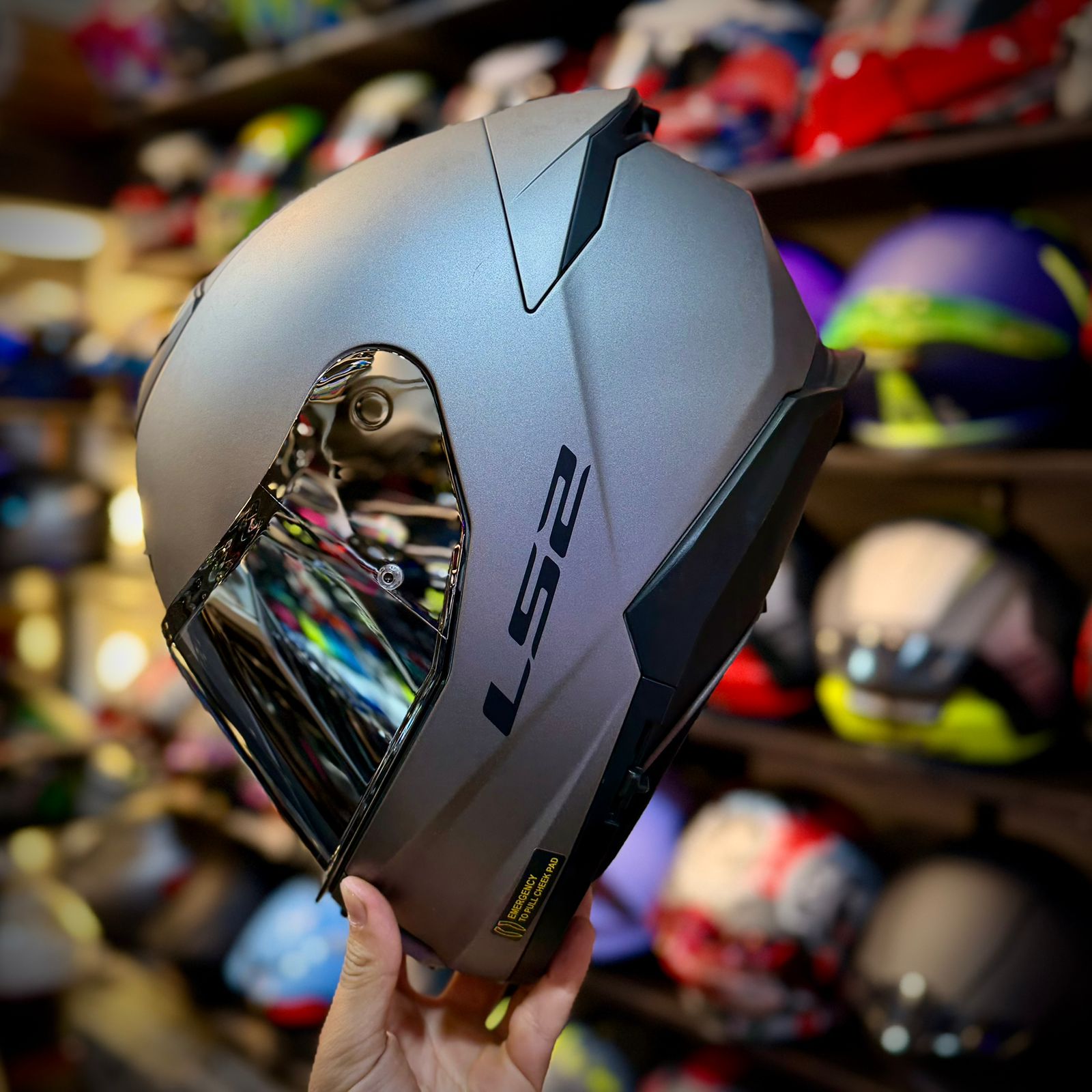 CASCO CERTIFICADO LS2 STREAM II – EDICIÓN METAL