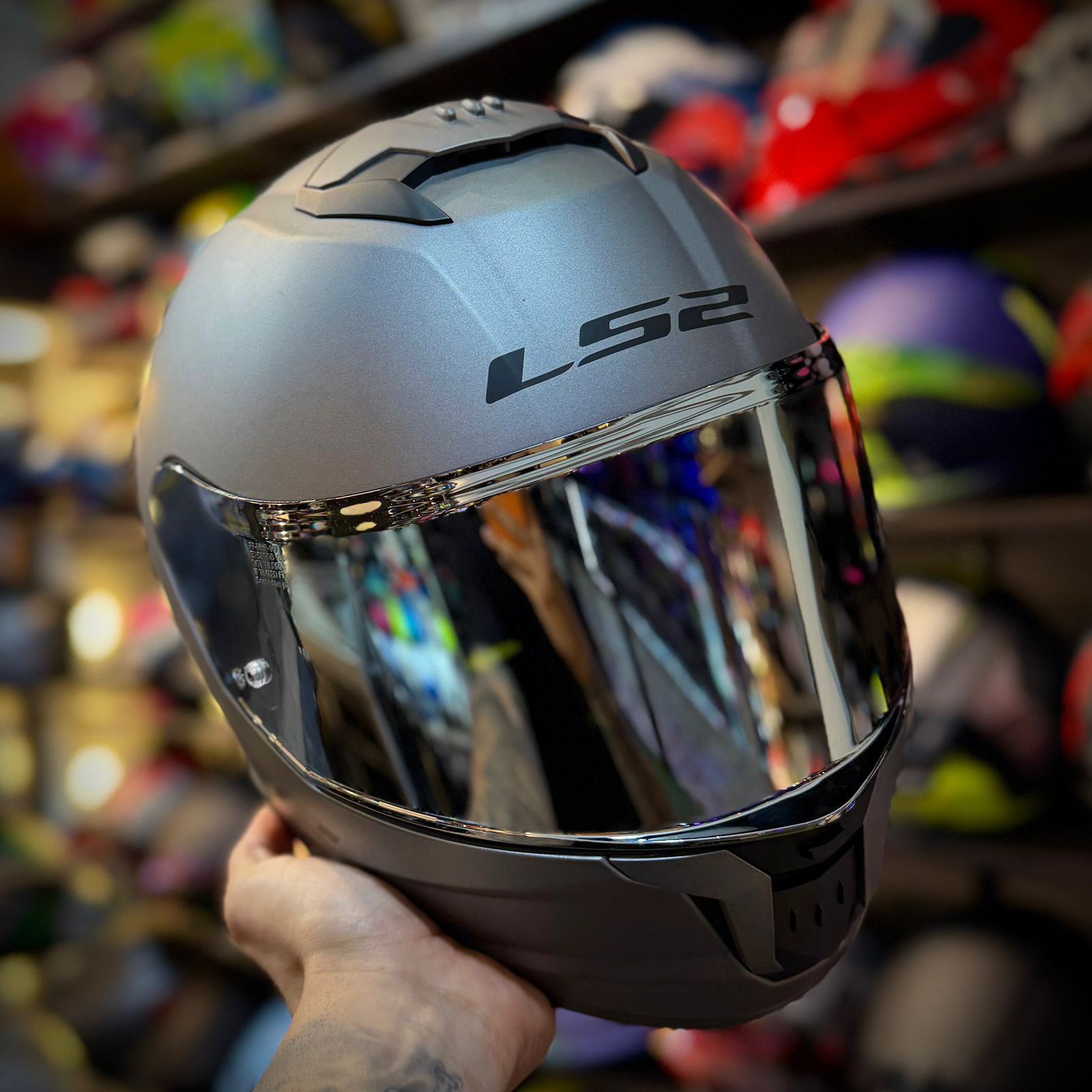 CASCO CERTIFICADO LS2 STREAM II – EDICIÓN METAL - Imagen 2