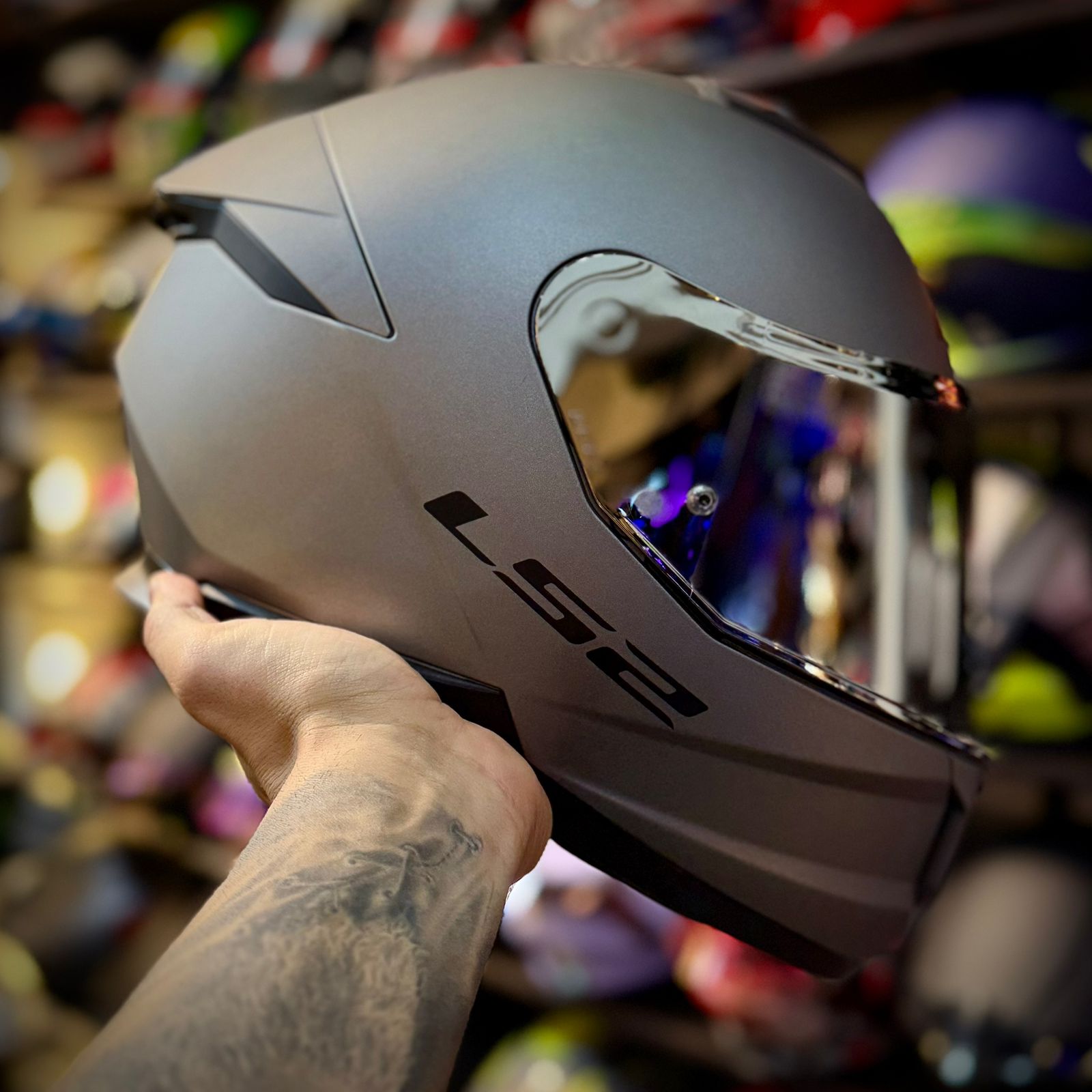 CASCO CERTIFICADO LS2 STREAM II – EDICIÓN METAL - Imagen 3