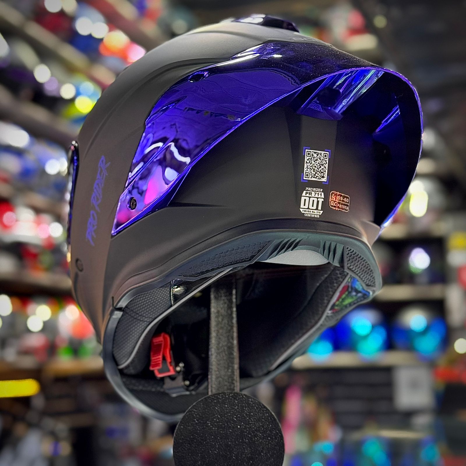CASCO CERTIFICADO PRO RIDER PR T11 – EDICIÓN KING - Imagen 2