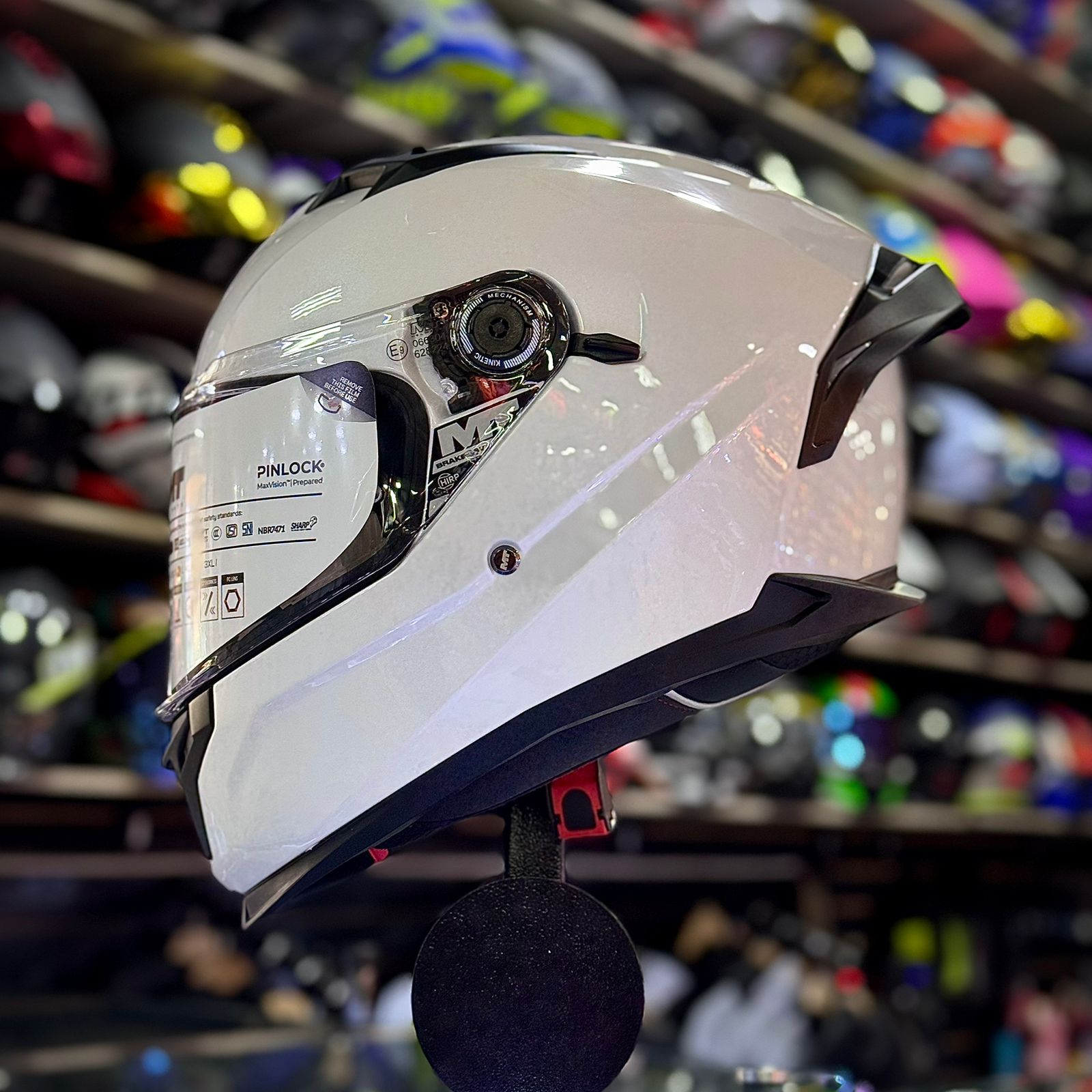 CASCO CERTIFICADO MT BRAKER SV- EDICIÓN SHINE WHITE