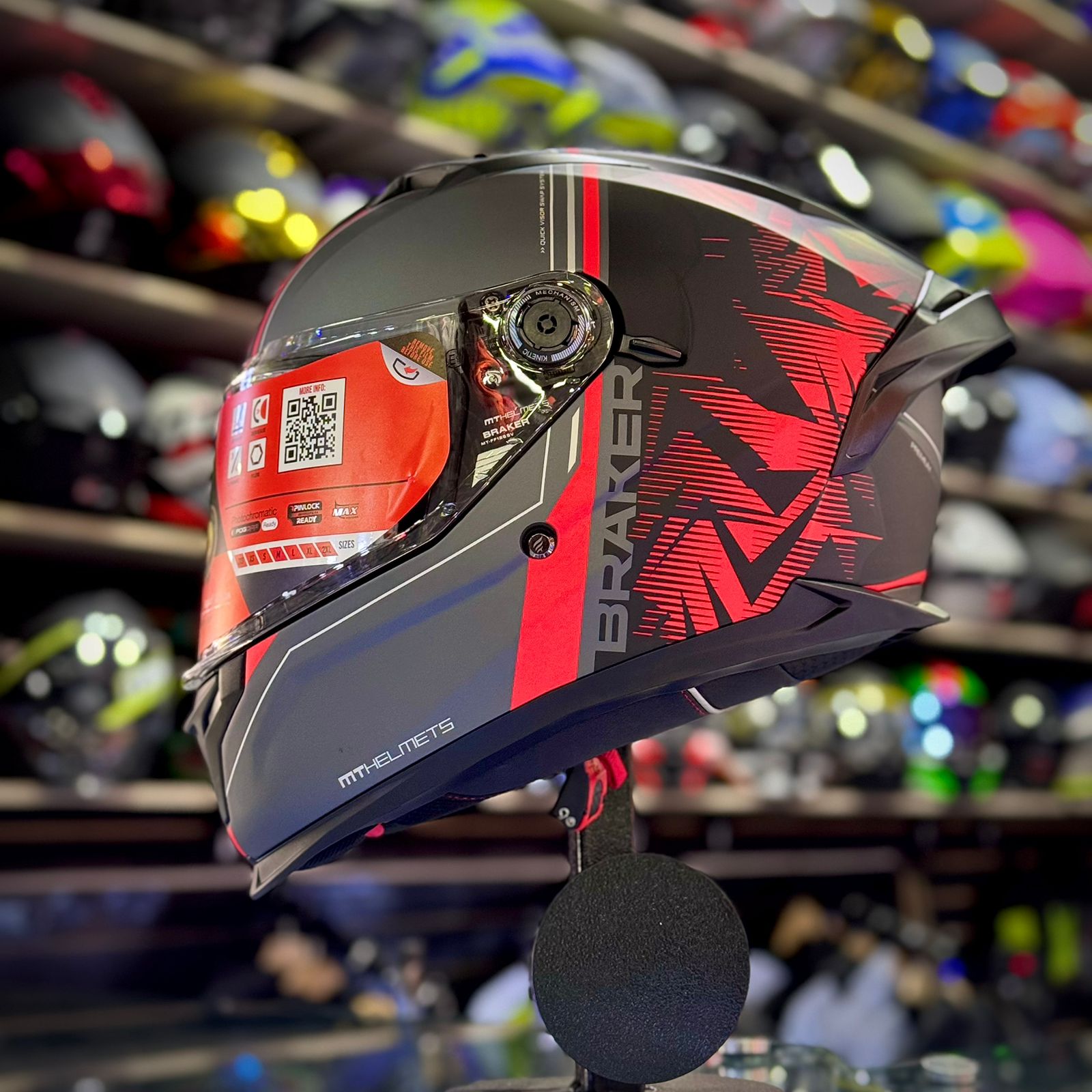 CASCO CERTIFICADO MT BRAKER SV- EDICIÓN CHARM
