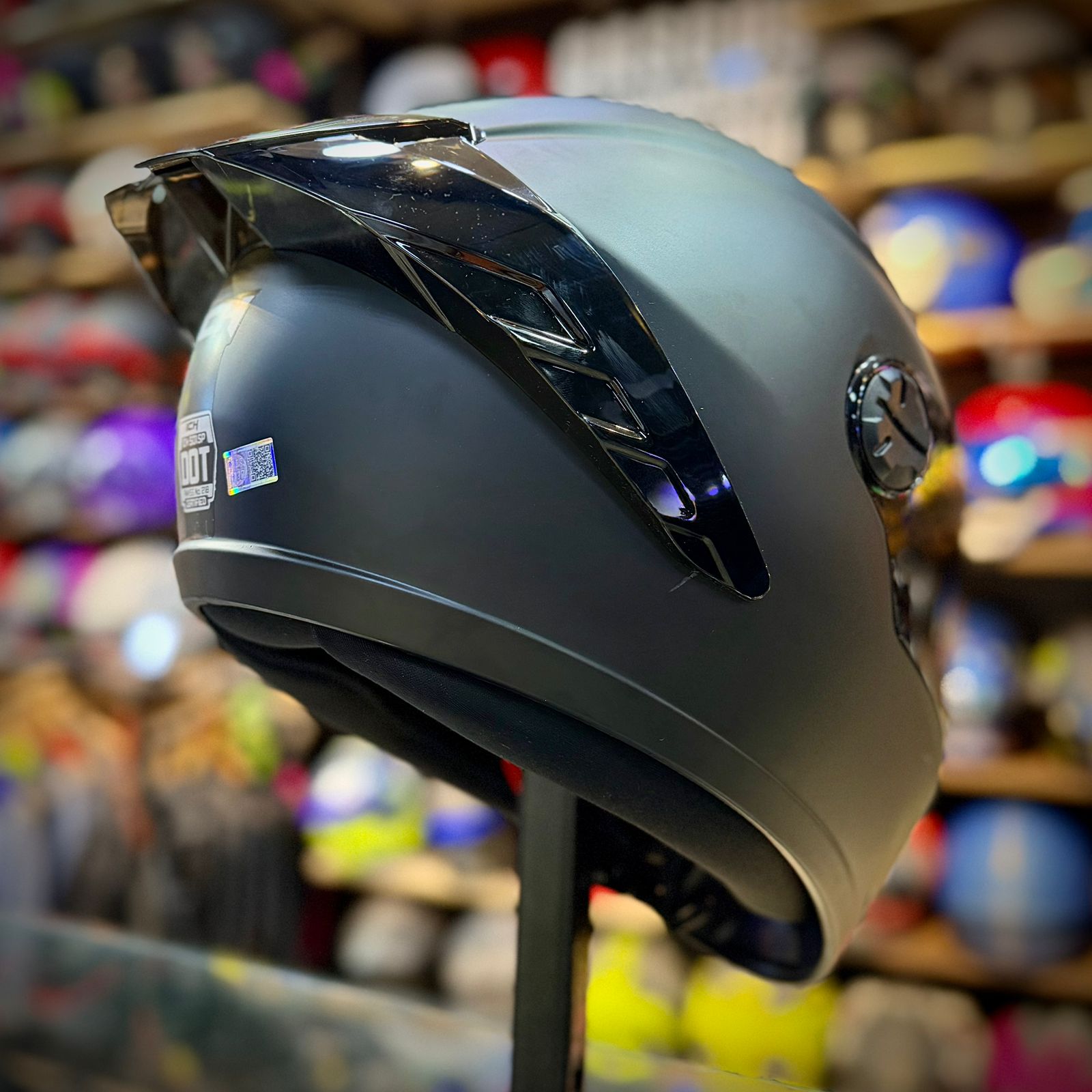 SUPER COMBO CASCO CERTIFICADO ICH 501 + BLUETOOTH HELMET Y20 - Imagen 3