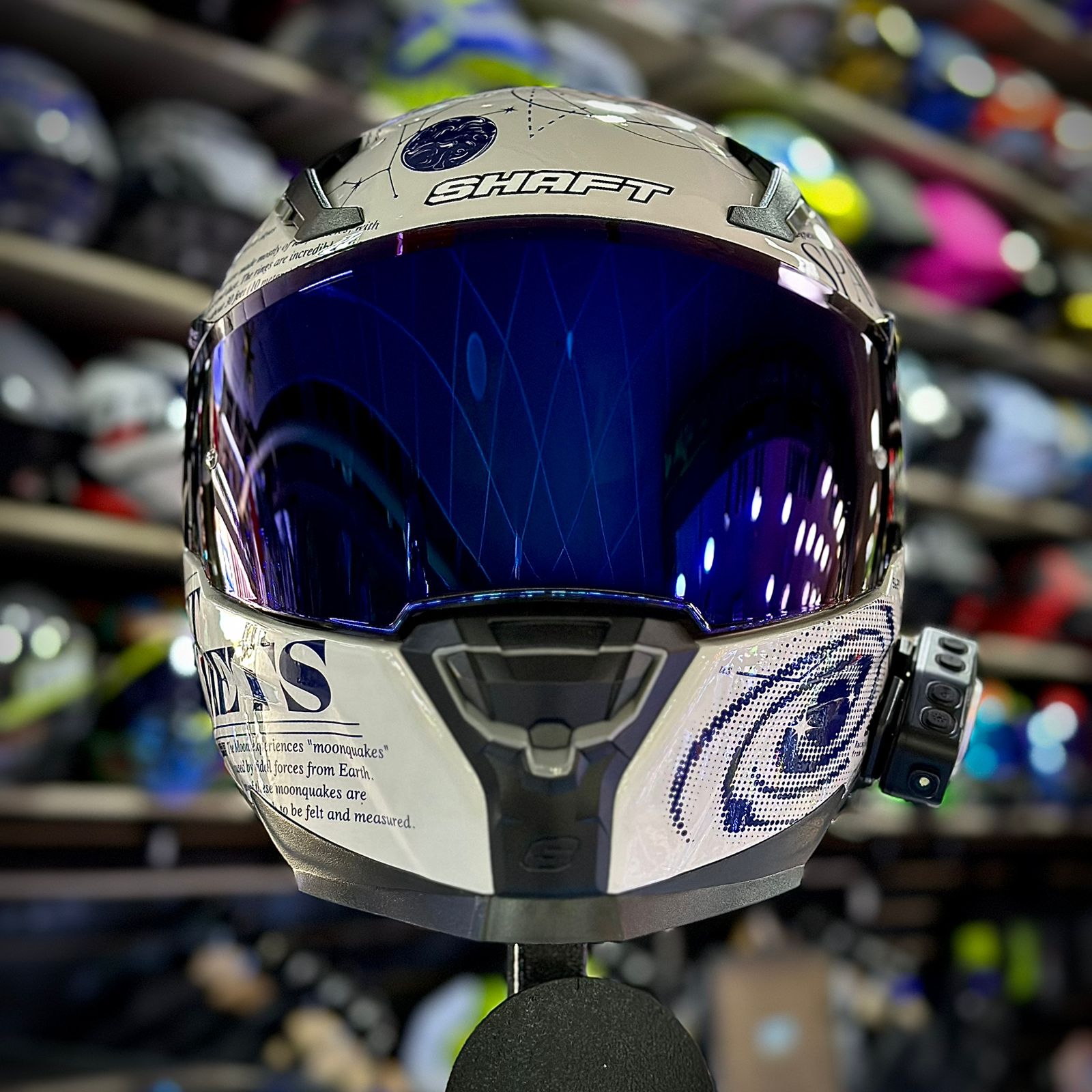 COMBO CASCO CERTIFICADO SHAFT 562 – EDICIÓN SPACES + INTERCOMUNICADOR Q58MAX - Imagen 5