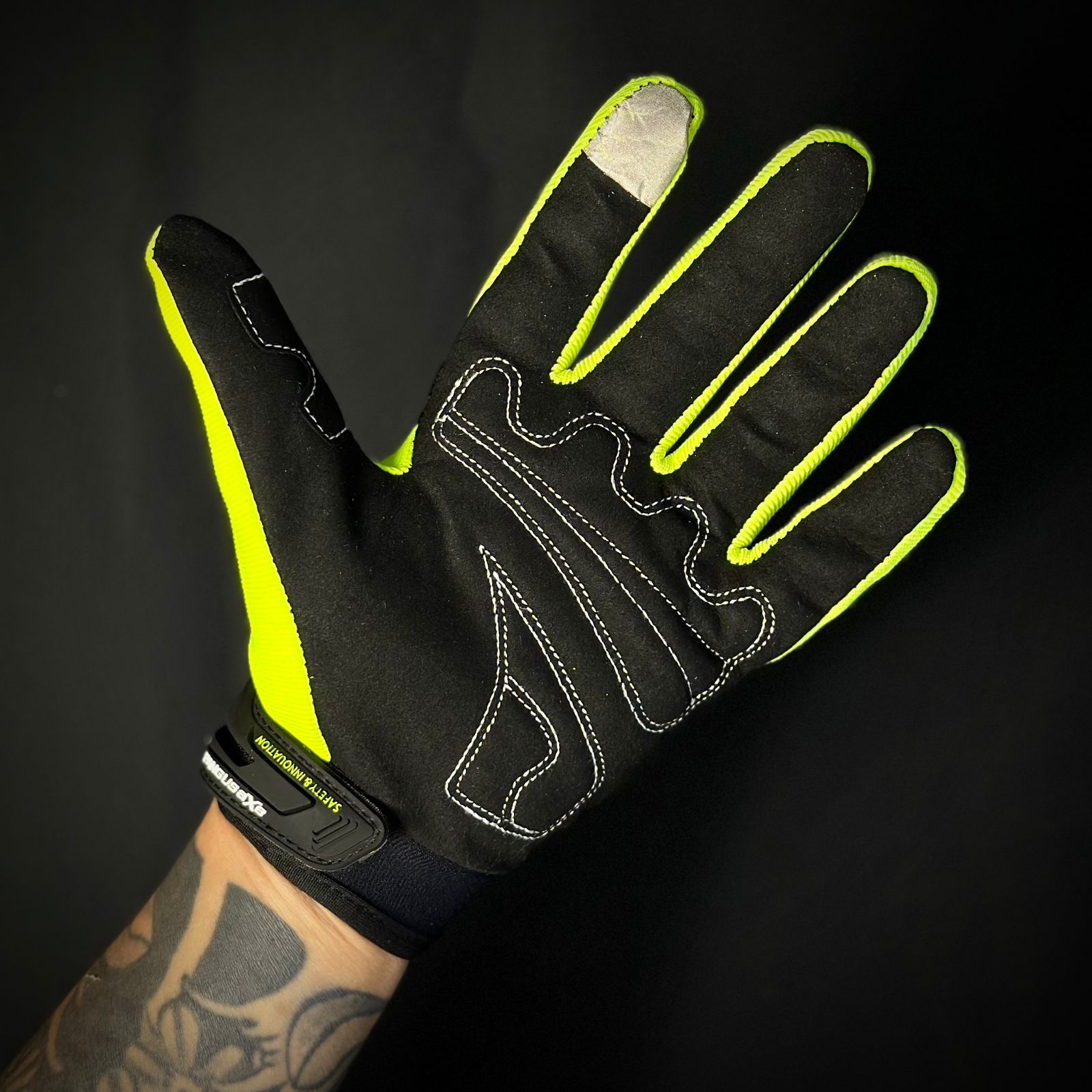GUANTES AXE RACING- NEON MOTOR - Imagen 3