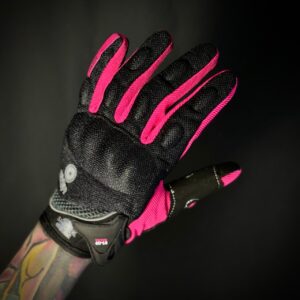 GUANTES AXE RACING- PINK MOTOR