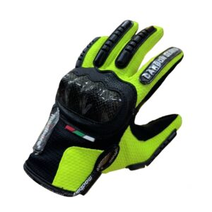 GUANTES DE PROTECCIÓN MADBIKE GREEN VOLT