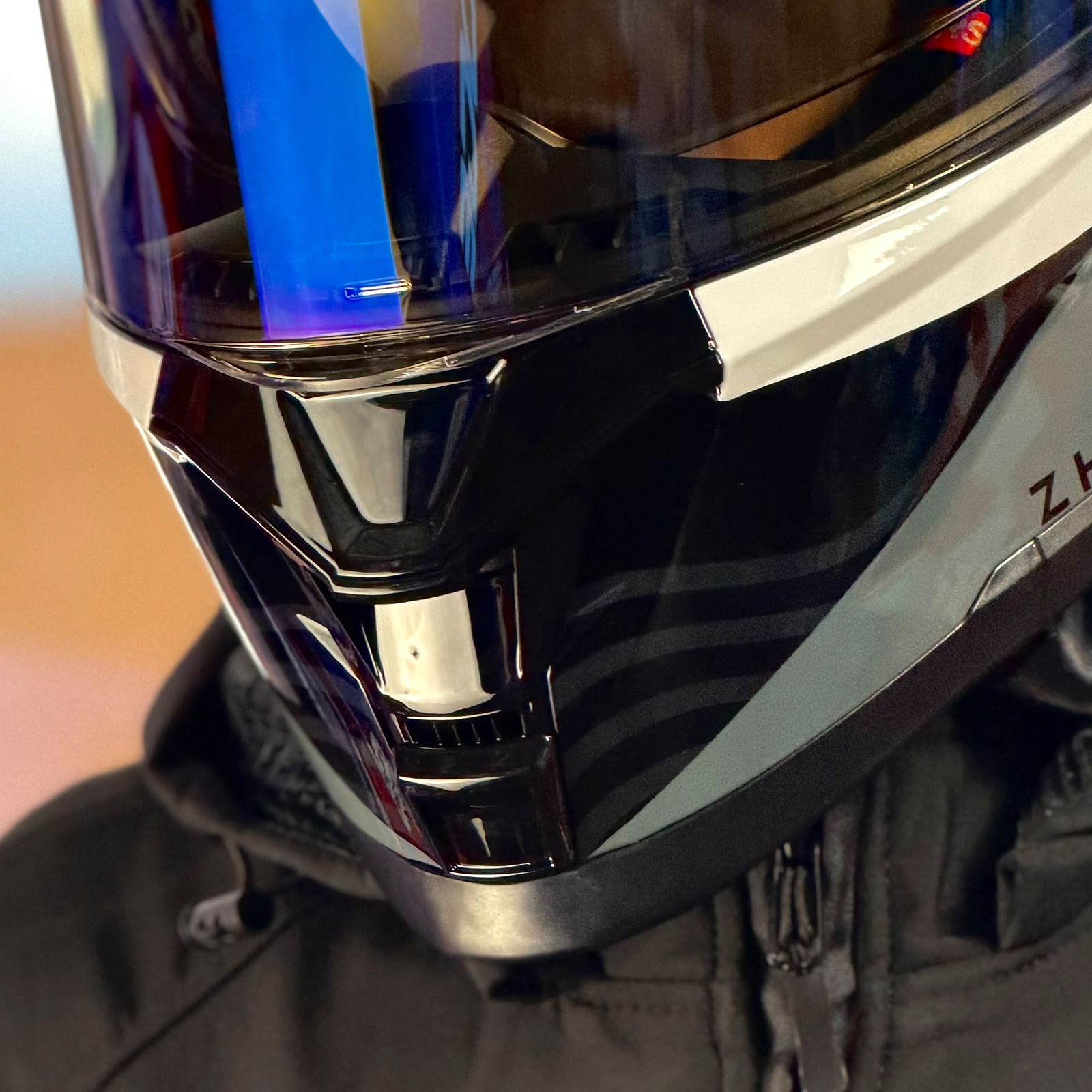 CASCO CERTIFICADO X-SPORTS CYBER GRAY CON VISOR FOTOCROMÁTICO + INTERCOMUNICADOR Q08 - Imagen 11